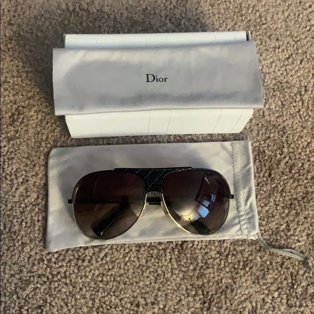 Pre-loved Dior aviator sunglasses